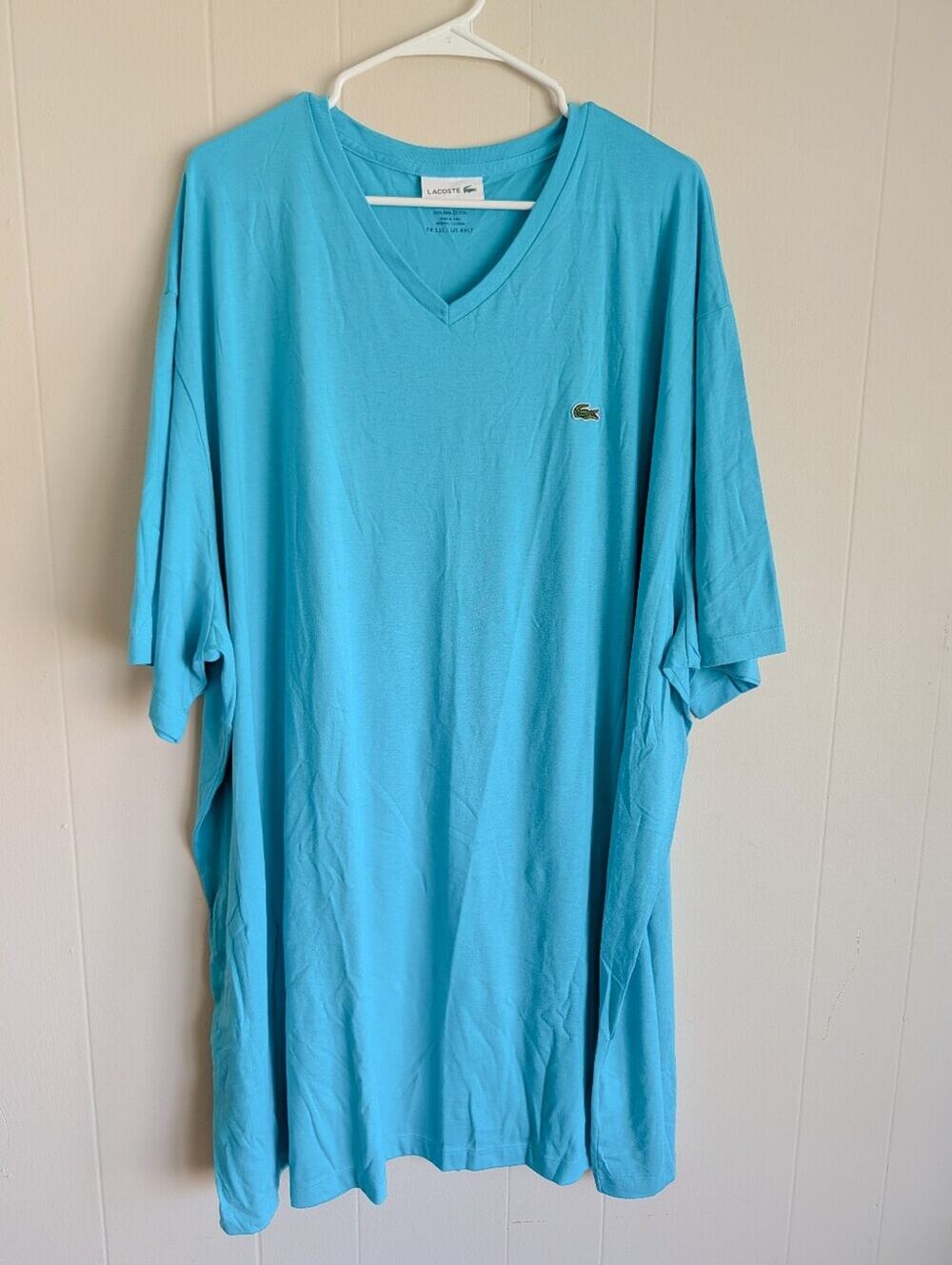 Lacoste Mens 4xlt Pima Cotton Tee